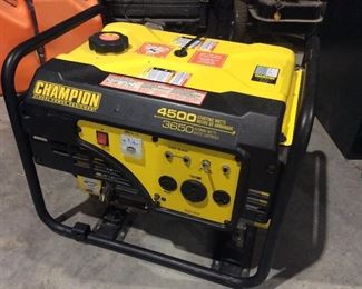 Generator, champion 4500 Watts
