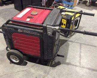 Honda generator model 6500 IS