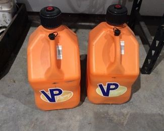 Plastic fuel cans