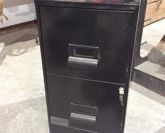  Two drawer filing cabinet 