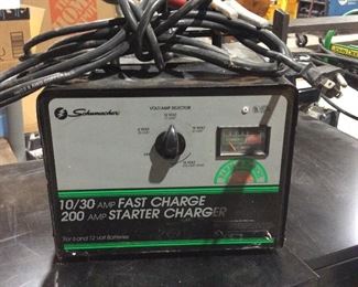 Fast charge battery starter and charger