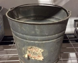 Galvanized pail