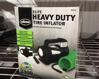 Heavy duty tire inflator