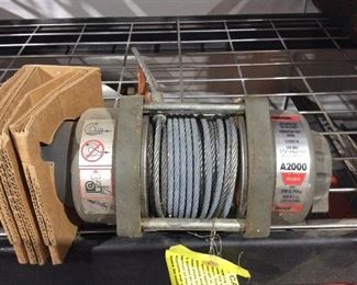 Electric winch Warn A2000