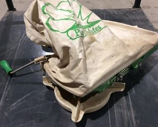Fertilizer and seed spreader