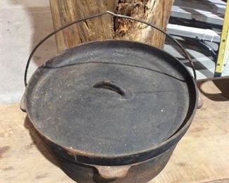 Cast-iron Dutch oven