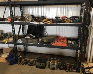 Lots of power tools