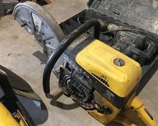 Cutting saw 2 cycle