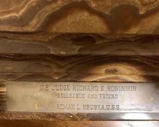 14k Nib Fountain Pens with Marble Holder Base