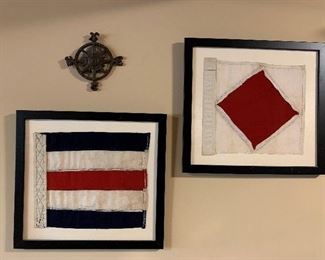 Vintage Nautical Signal Flags