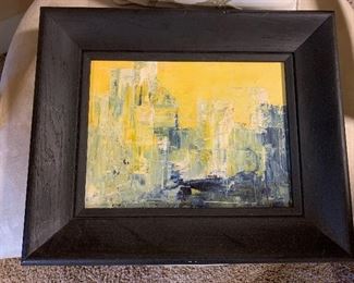 MCM Will Mann Painting Harbor Sailing Ships