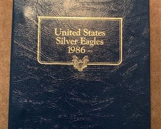 Coin Book of 1oz American Eagle Bullion Coins