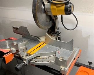 DeWalt 12” Chop Saw on Port A Mate Utility Stand