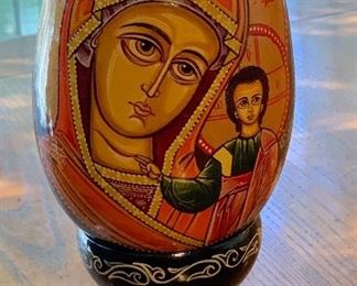 Russian Icon egg Hornhck	 
