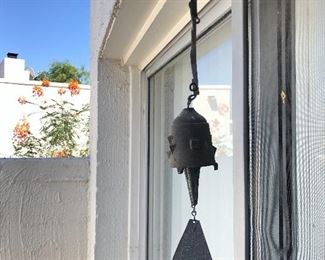 Paolo Soleri Cast Bronze Bell Cosanti 	21in hang

