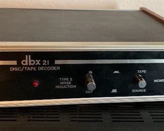 Dbx 21 Disc/Tape Decoder	 