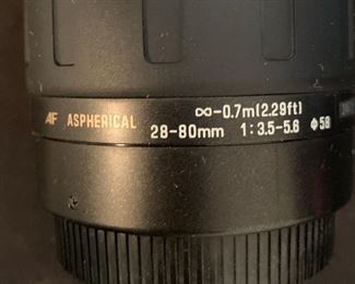 Tamron 28-80mm Canon Lens	