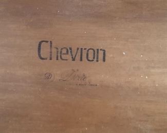 	Dixie Chevron Vintage long Drawer Dresser	