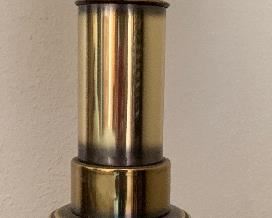 Two Bronze Lamps PAIR