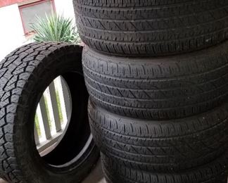Set of Firestone Tires