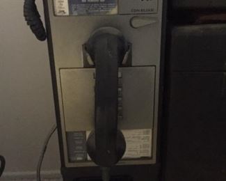 vintage payphone
