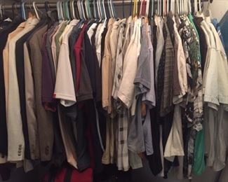 Lots of mens cloths