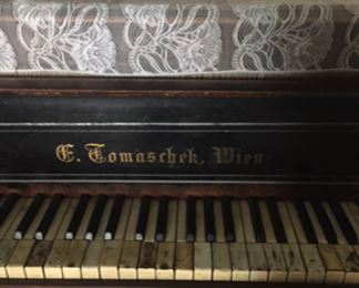 Antique 1800's piano