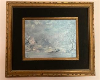 Oil painting by Marie Reid