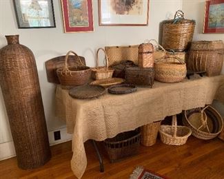 A great selection of large baskets