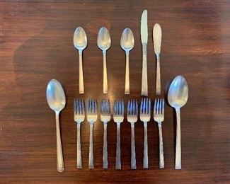 Community plate flatware (incomplete set)