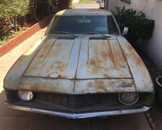 1969 Chevrolet Camaro 6-cylinder 250 engine