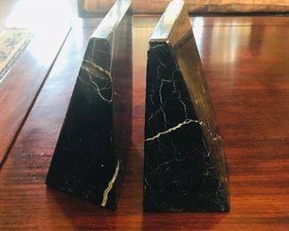 Marble bookends