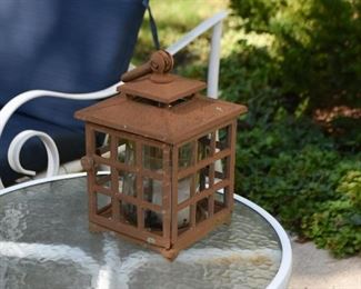 Iron Garden Lantern (there is a pair of these)