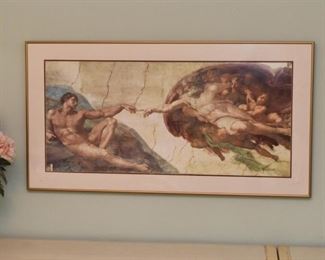 Framed Michelangelo Art Print