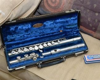 Flute with Case - Musical Instrument