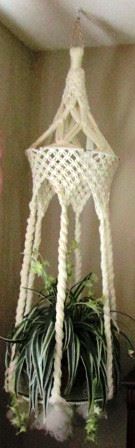 Macrame hanger