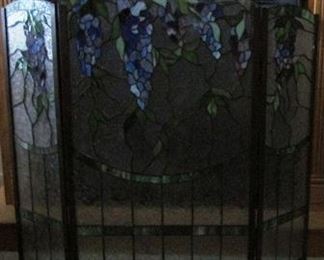Fireplace cover. Has some cracks