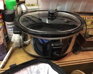 Crock pot - there are 2 at least if not more