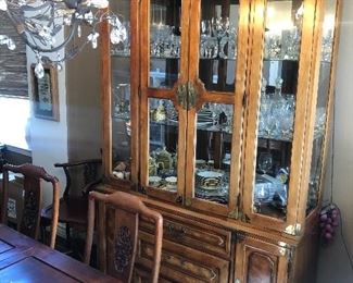 Vintage Bernhardt China Cabinet