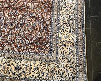 Persian 100% Wool & Silk Hand Knotted ( 1989) - Never Used - 6'10 x 9'11 -    $7,400  (was $39,995 )