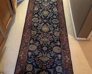 Oriental Hand Knotted Runner