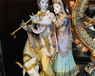 Radha Krishna (signed with original box) - The spirit of India - $4,400 ( was $6,500 )