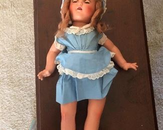 Irritated baby doll has had it with you