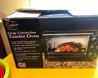 Oh, TOASTER oven (not "roaster oven") you need this