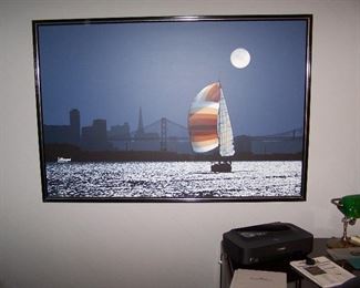 FRAMED WATER SCENE
