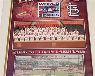2006 World Series Champions St. Louis Cardinals