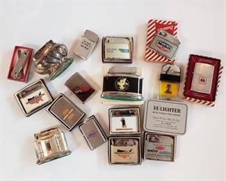 Collection of cigarette lighters
