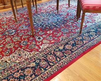 Meshed Persian handmade room rug