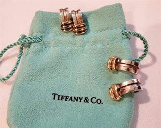 Lucky you! We have two pair of the same style Tiffany earrings