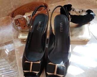 Several pair Van Eli ladies shoes, most narrow size 8